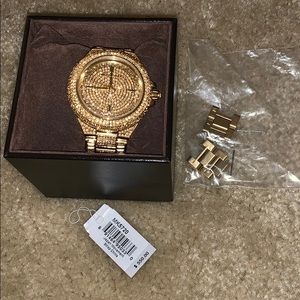 Michael Kors Gold Bling Watch